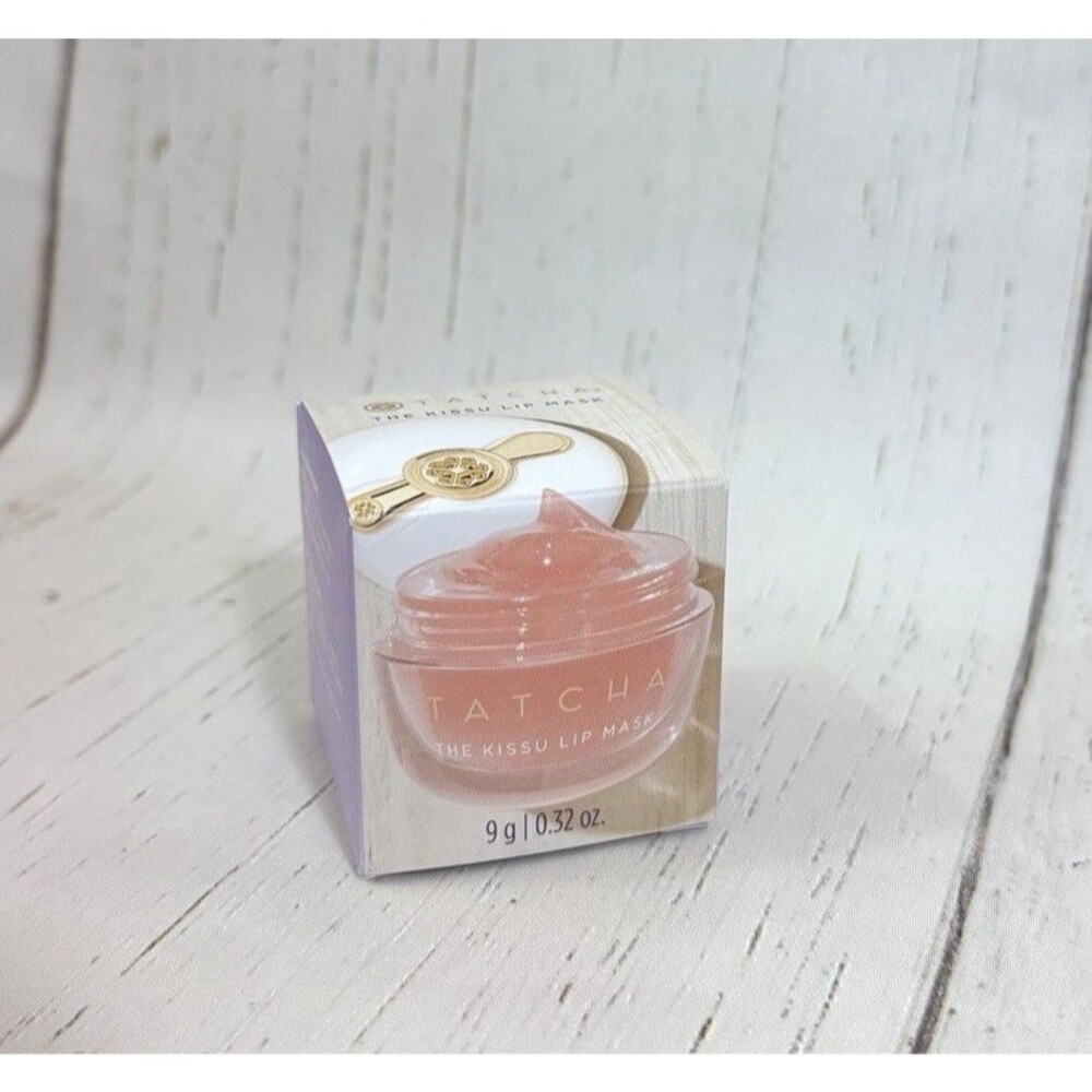 TATCHA Kissu Lip Mask Hydrating & Plumping Overnight Lip Treatment NEW Full Size